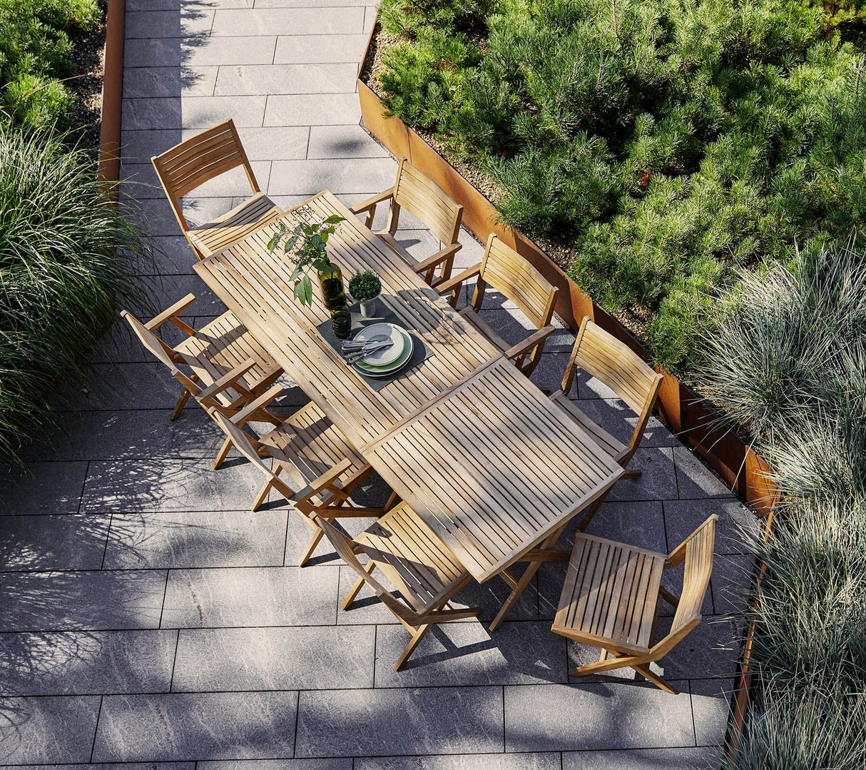 Cane-line Flip Table pliante Large 140x80cm (50002)