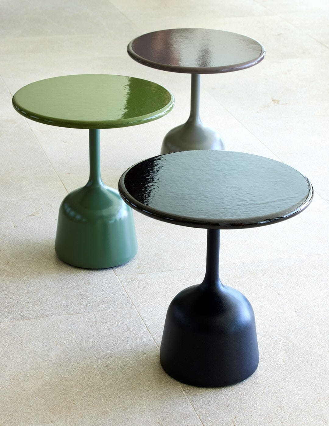Cane-line Glaze Structure de table Ø45cm, plateau en sus (50010)