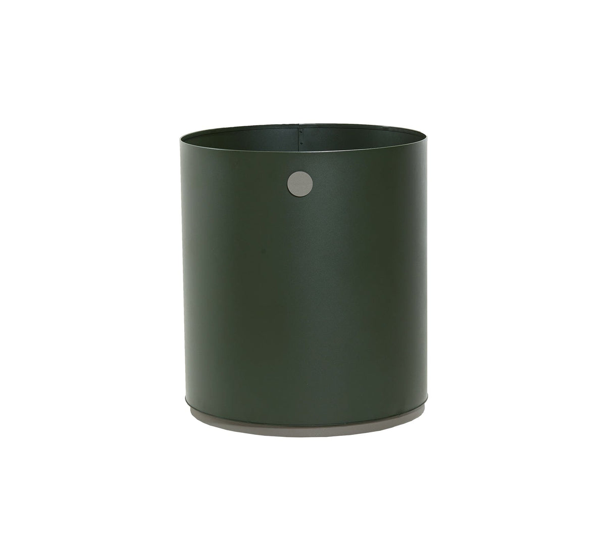 Cane-line Grow Planter Pôt de fleur medium (5772) Dark green/Taupe (Aluminium)