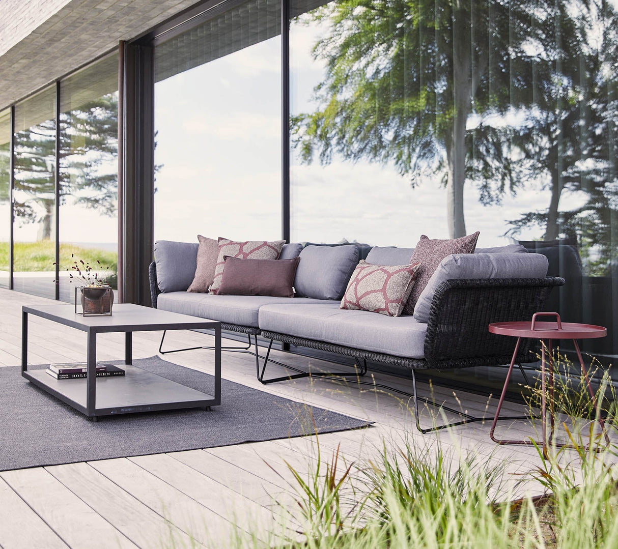 Cane-line Horizon Canapé 2 places Module Droite, coussins inclus (5506)