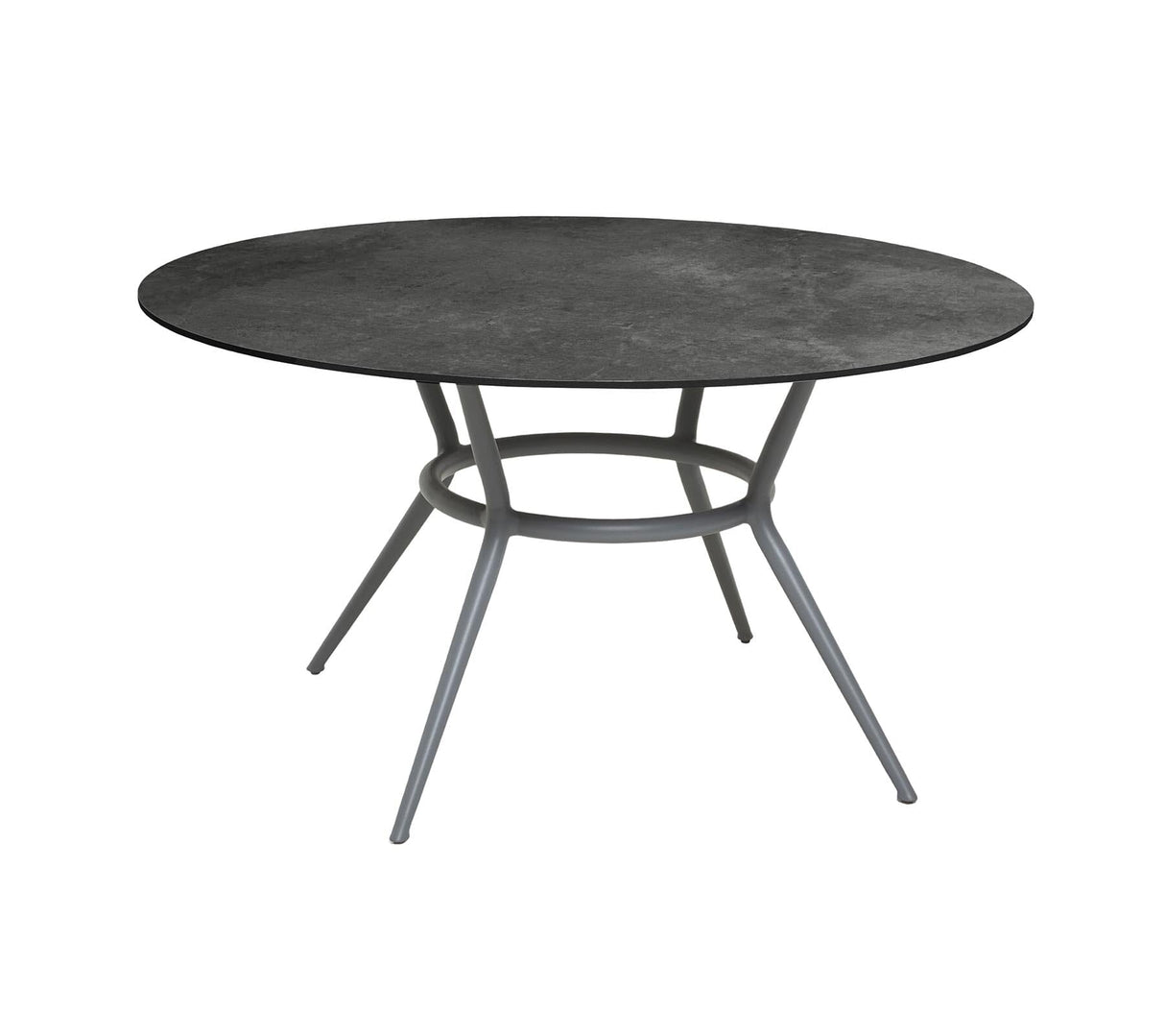 Cane-line Joy Dining Piètement pour Table ronde Ø 120cm et Ø 140cm, plateau en sus (50202) Light grey (Aluminium)