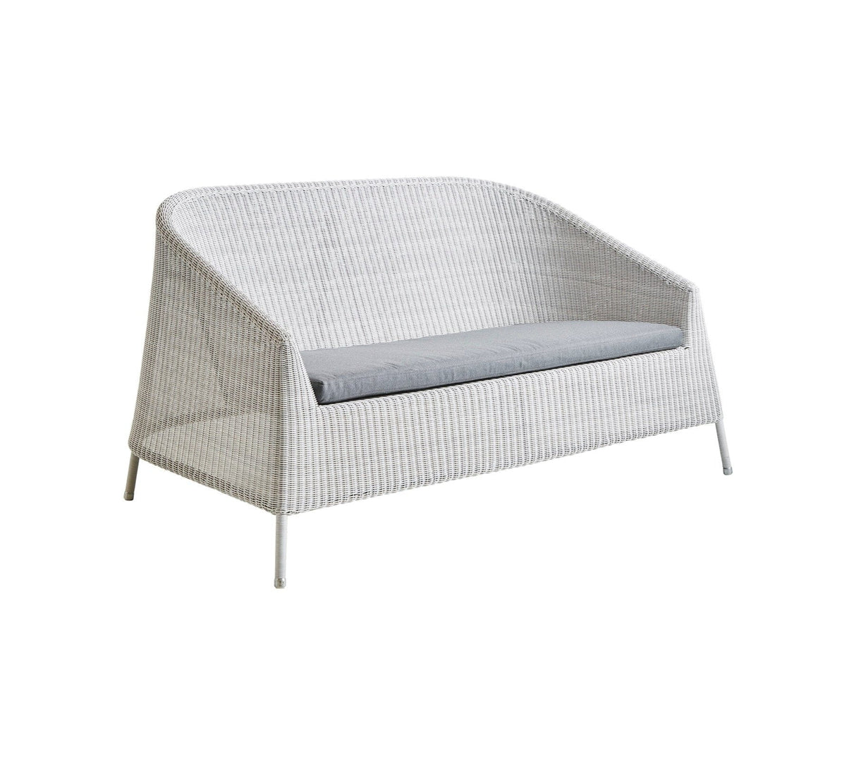 Cane-line Kingston Canapé 2 places empilable, coussin en sus (5550)