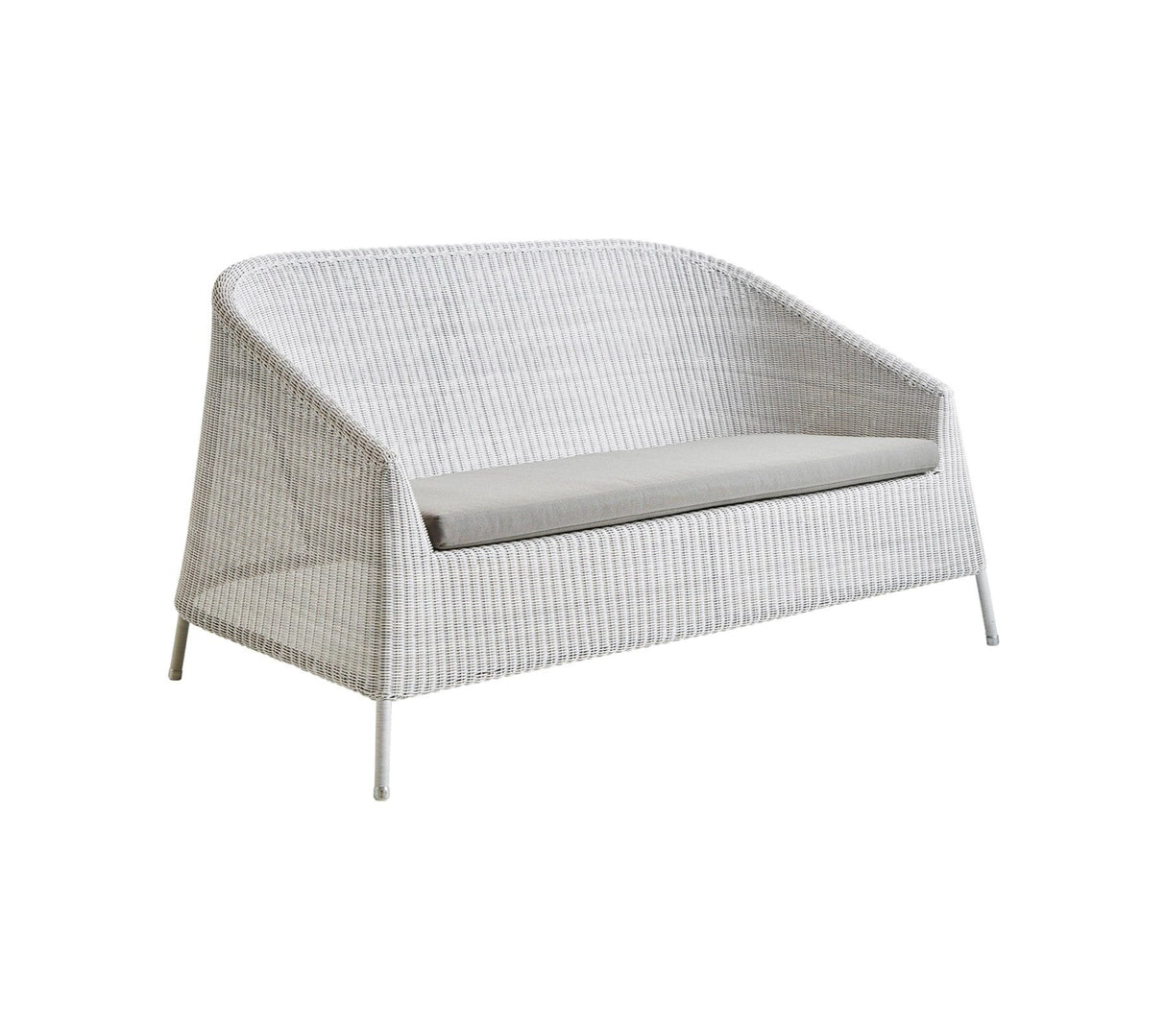 Cane-line Kingston Canapé 2 places empilable, coussin en sus (5550)