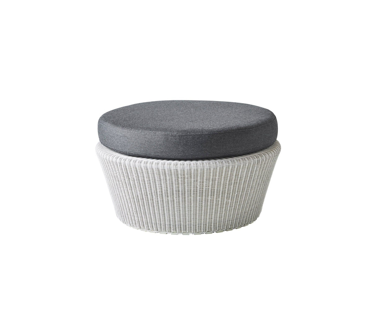 Cane-line Kingston Repose-pieds Large, coussin en sus (5349)