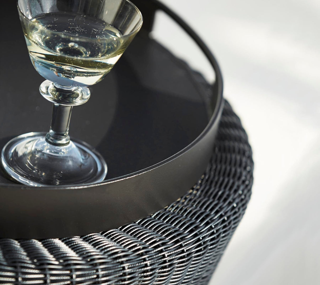 Cane-line Kingston Table basse - Tabouret Ø 46cm H:38cm (5348)