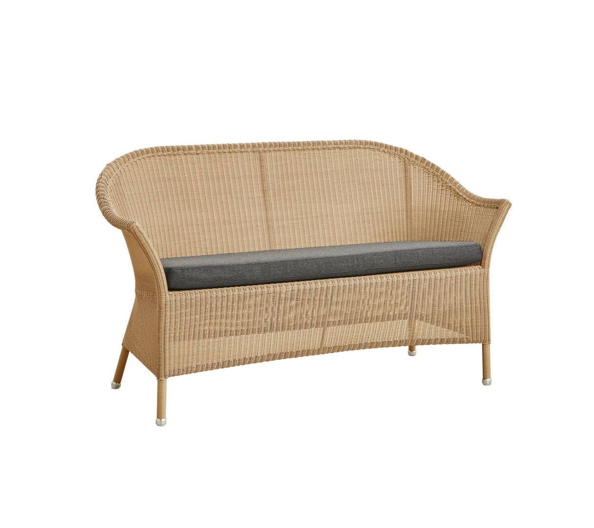 Cane-line Lansing Canapé 2 places, coussin en sus (5556) Natural (Résine tressée, Cane-line Weave)