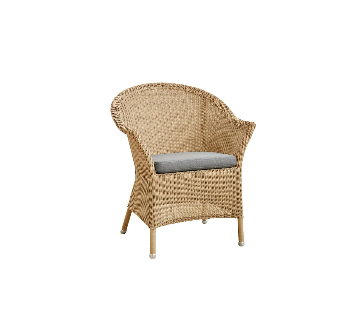 Cane-line Lansing Fauteuil repas (5456), coussin en sus