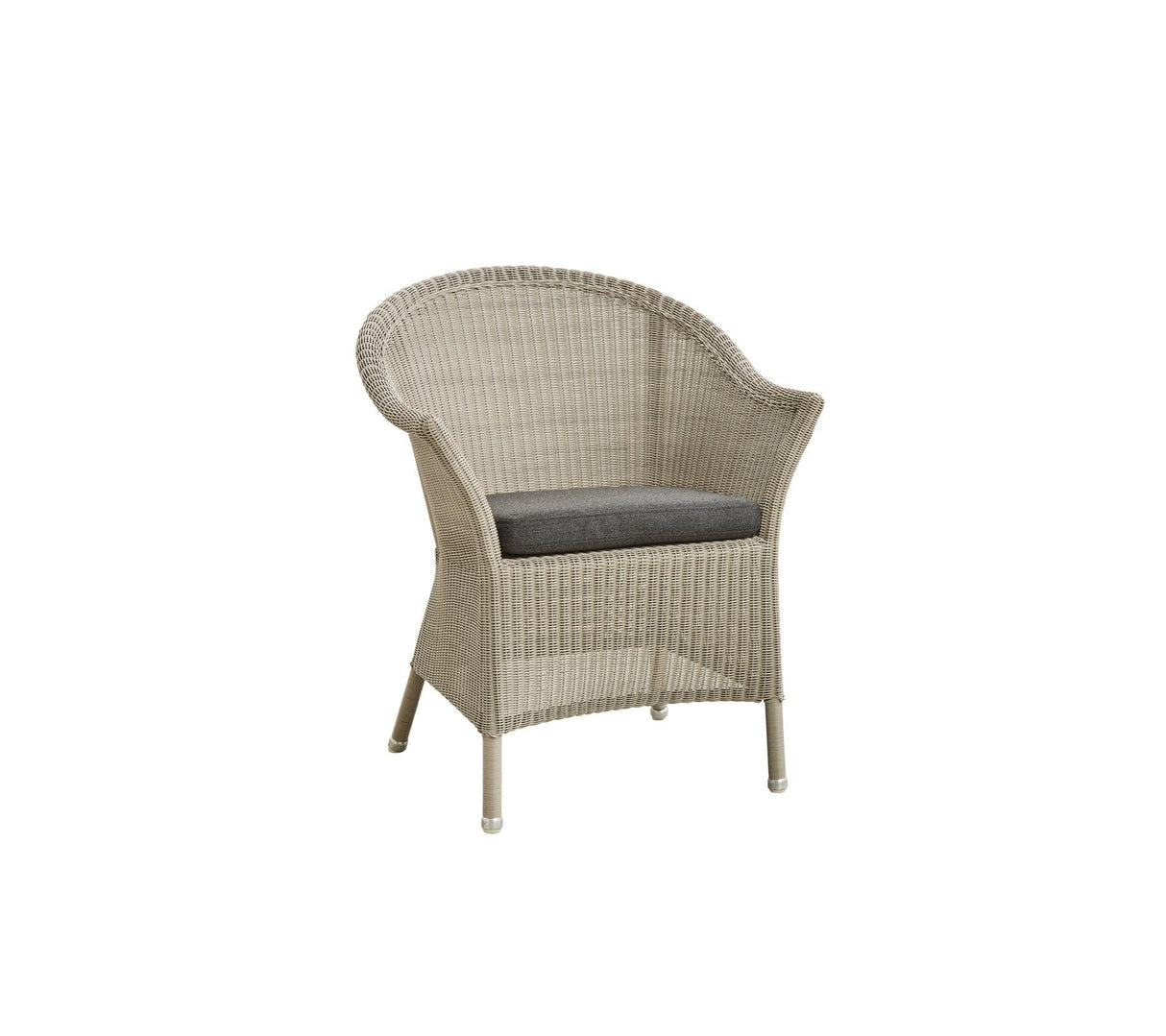 Cane-line Lansing Fauteuil repas (5456), coussin en sus