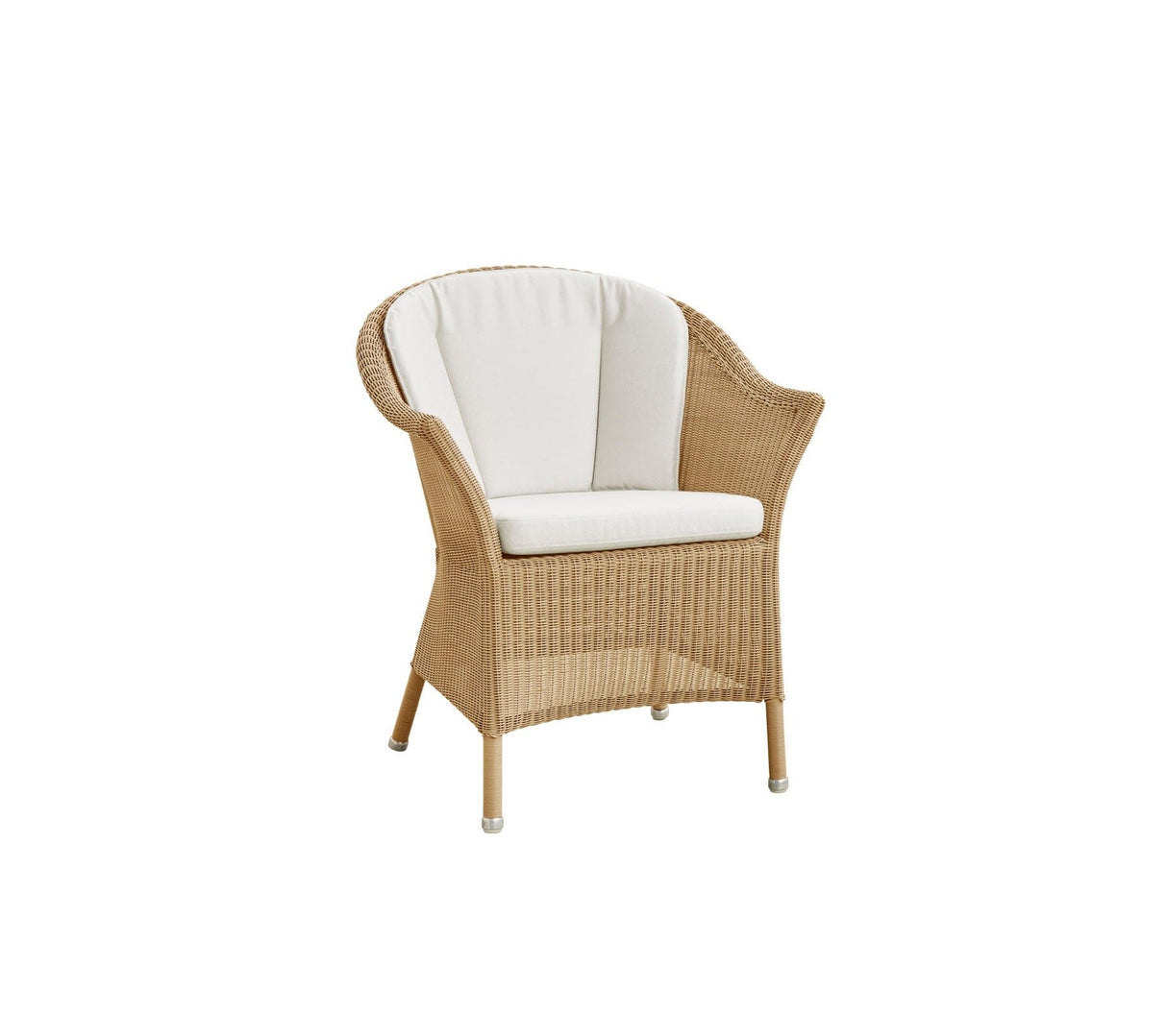 Cane-line Lansing Fauteuil repas (5456), coussin en sus