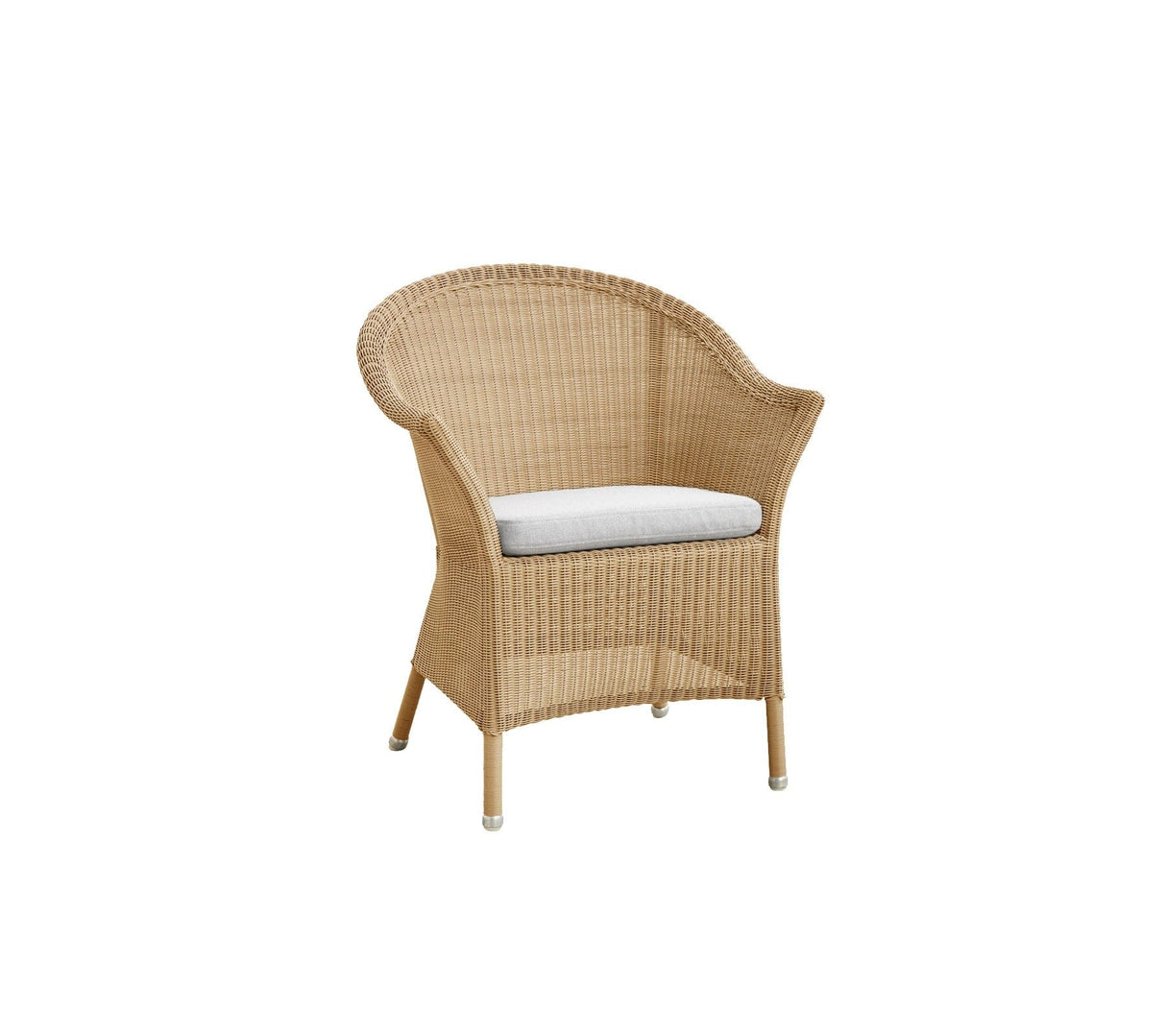 Cane-line Lansing Fauteuil repas (5456), coussin en sus
