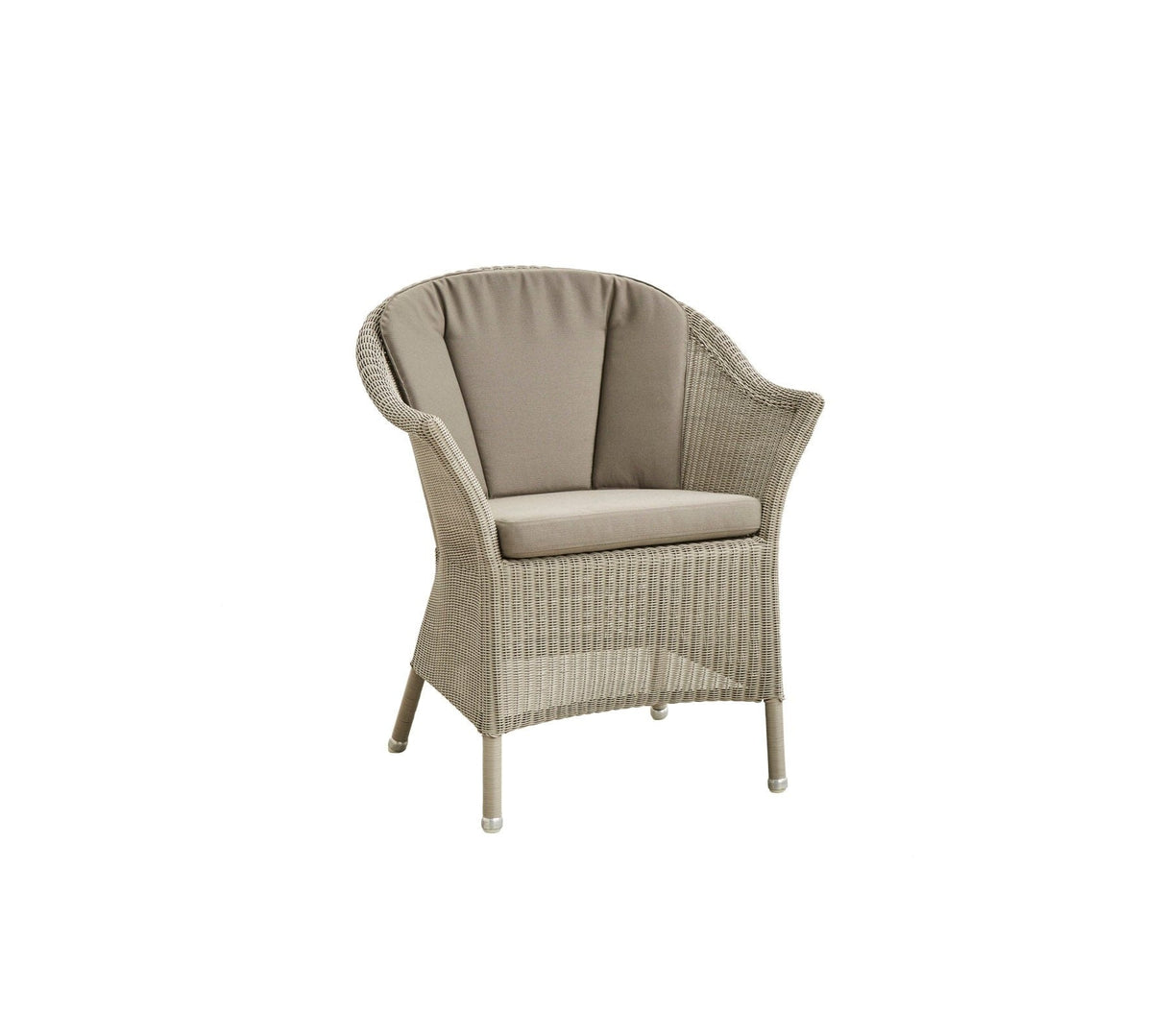 Cane-line Lansing Fauteuil repas (5456), coussin en sus