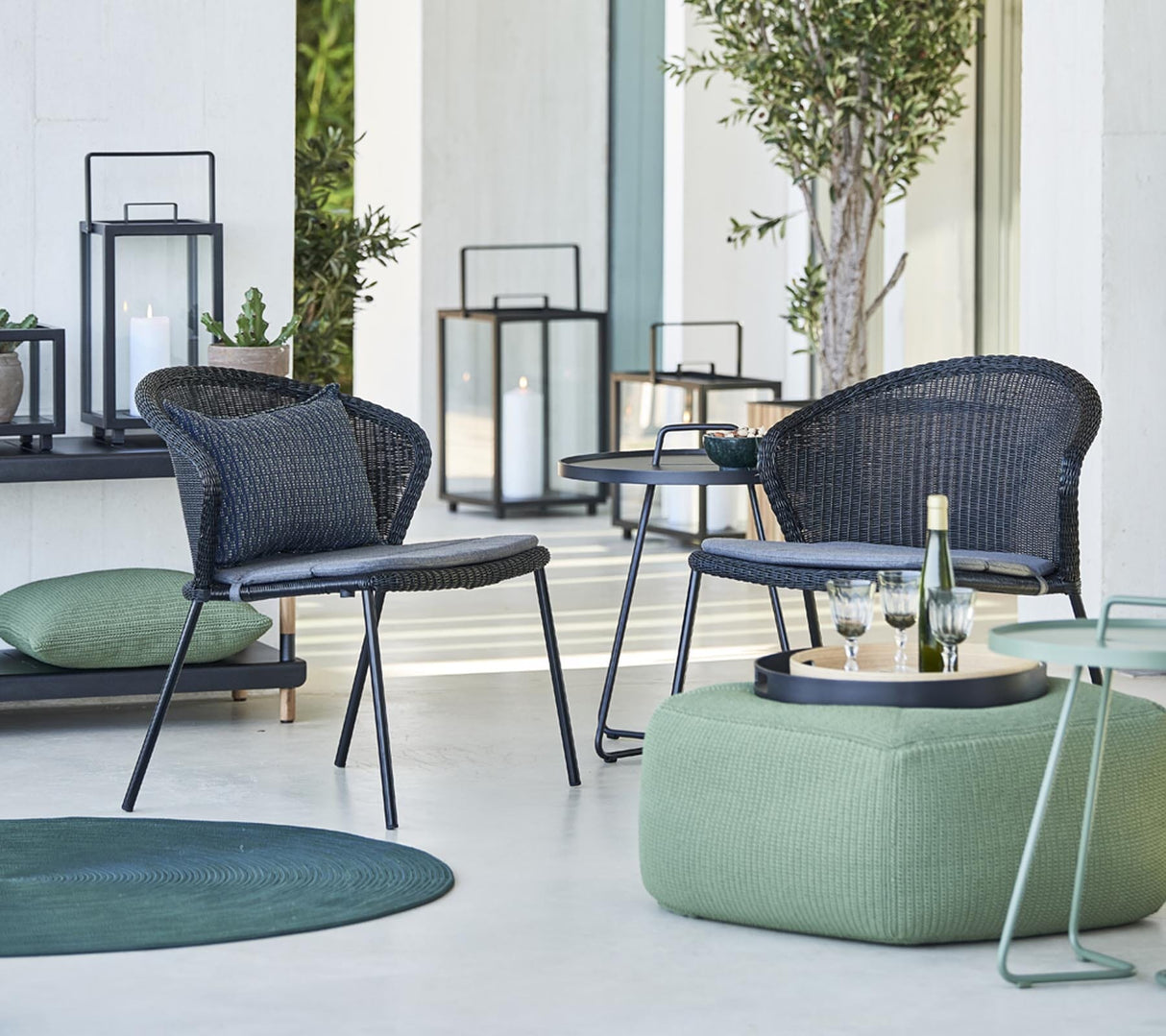 Cane-line Lean Coussin d'assise pour Fauteuil Club Lounge (5413)