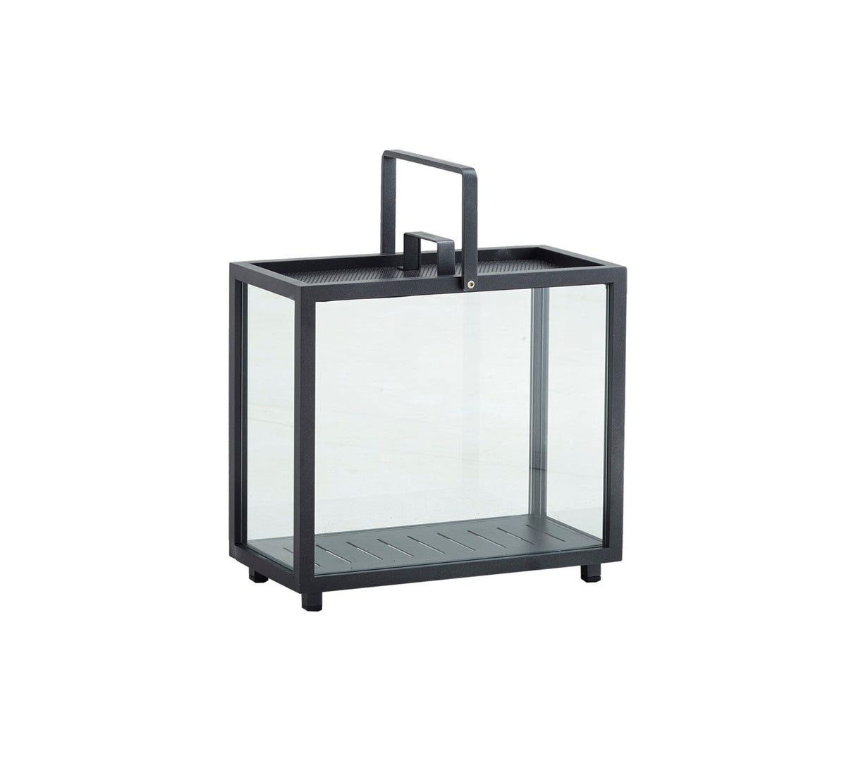 Cane-line Lighthouse Lanterne rectangulaire (5726) Lava grey (Aluminium)