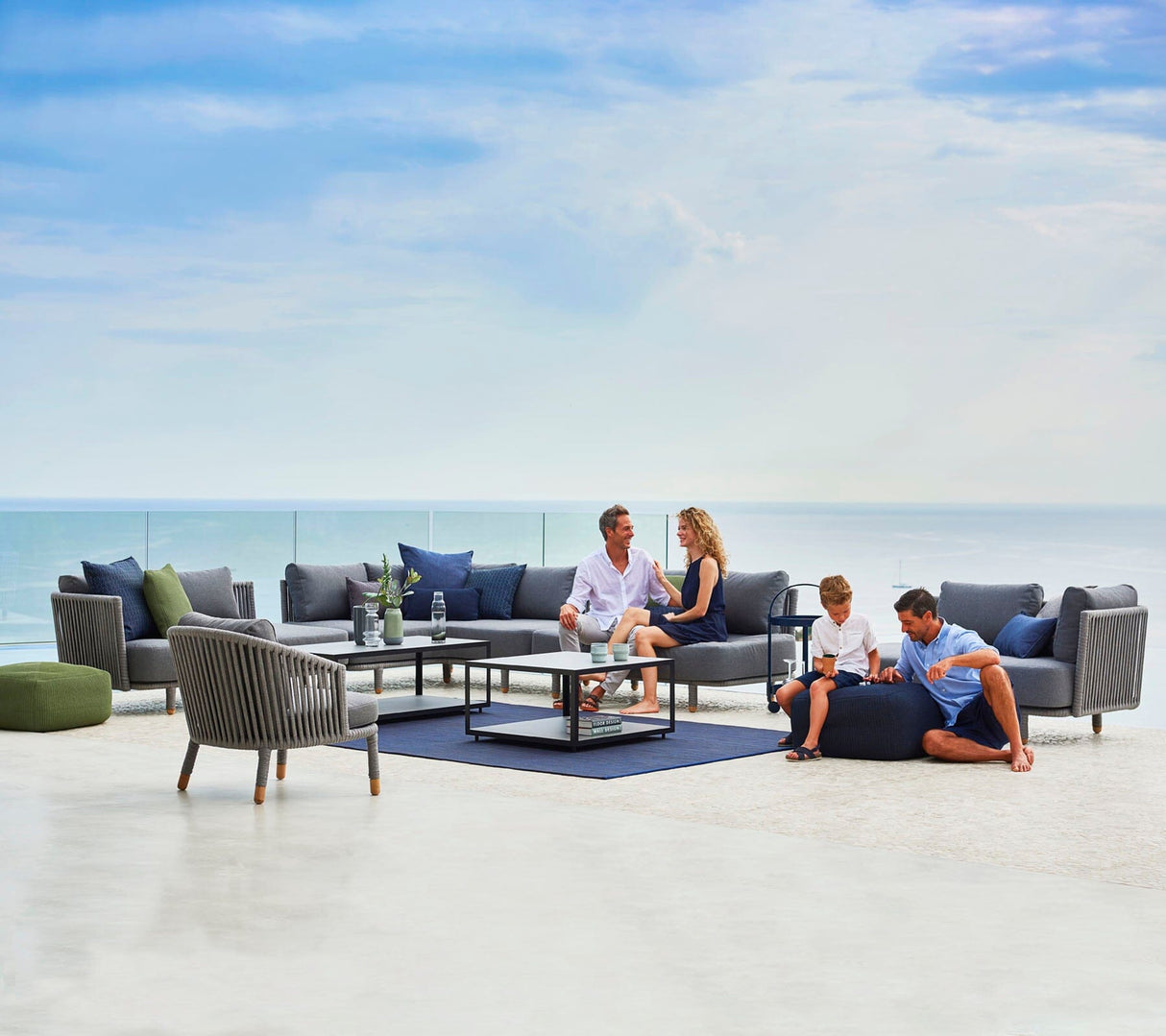 Cane-line Moments Fauteuil Club Lounge (7443)