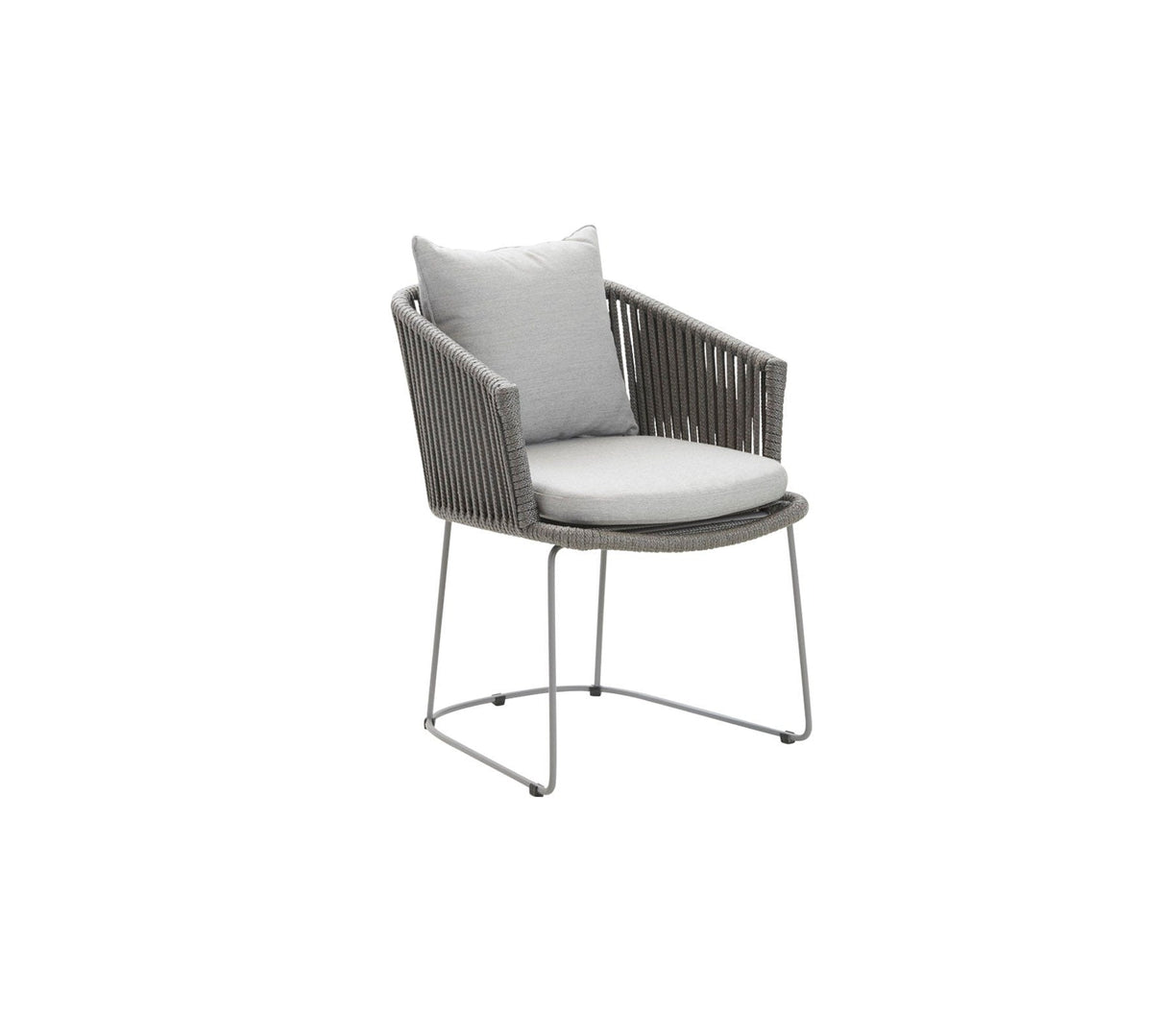 Cane-line Moments Fauteuil repas Pieds Luge, coussins en sus (7441)