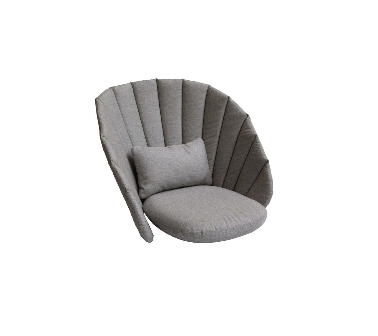 Cane-line Peacock Set de coussins pour Fauteuil Club Lounge (5458) Taupe (Tissu Cane-line Natté)