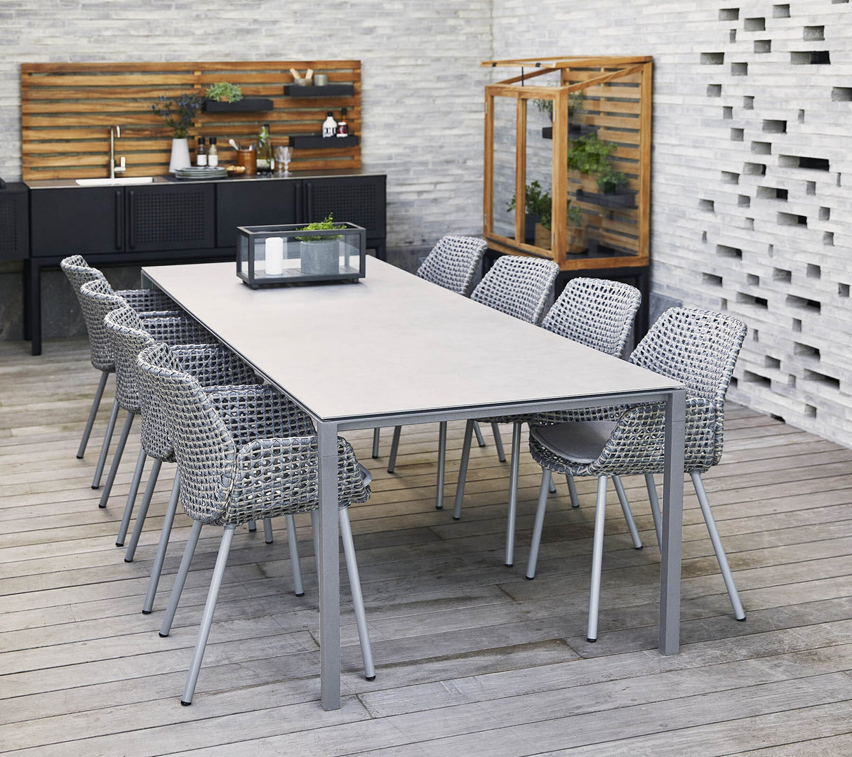 Cane-line Plateau de Table 280x100cm