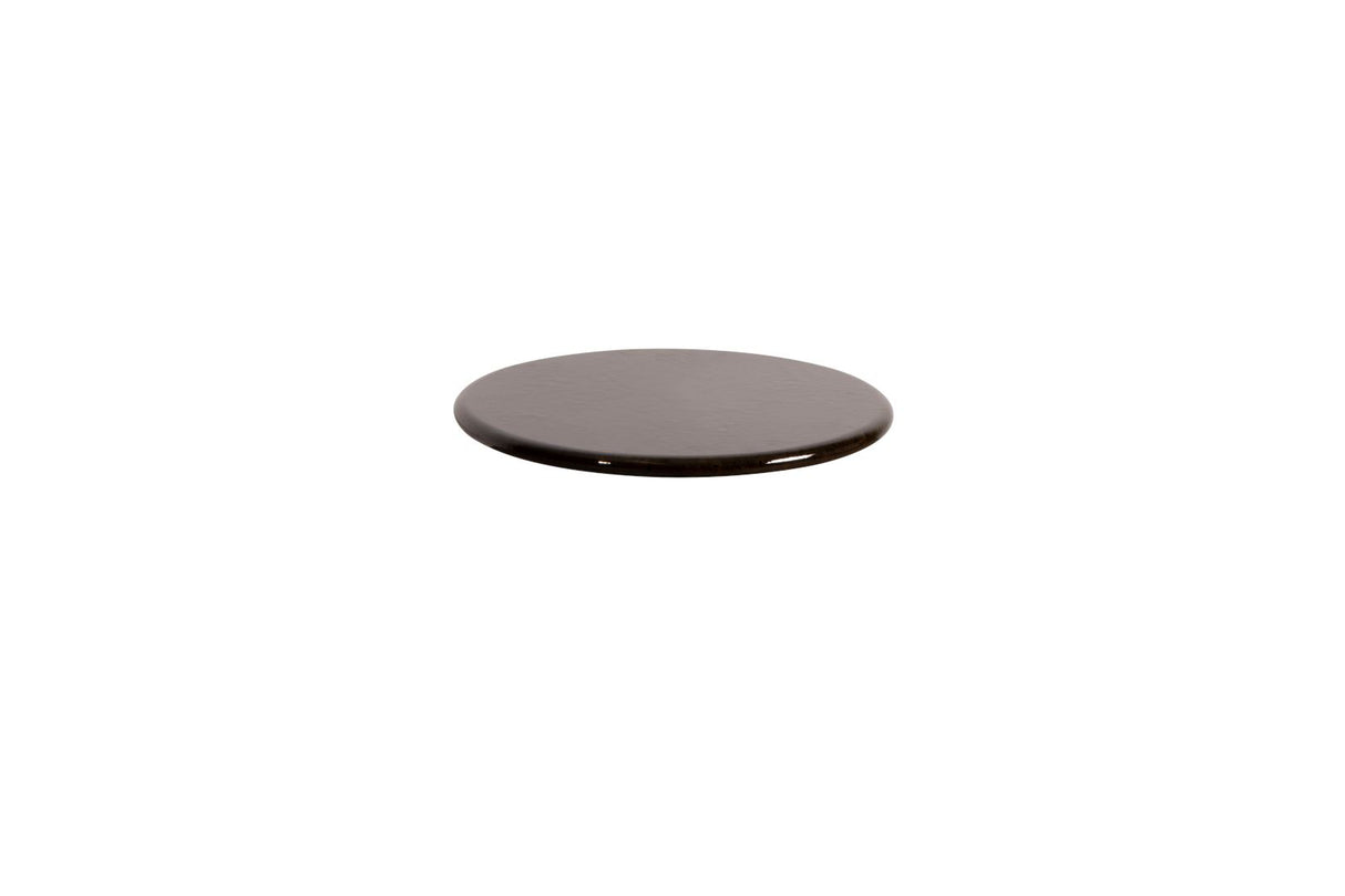 Cane-line Plateau de Table rond Ø 45cm Black (Glazed Lava Stone)