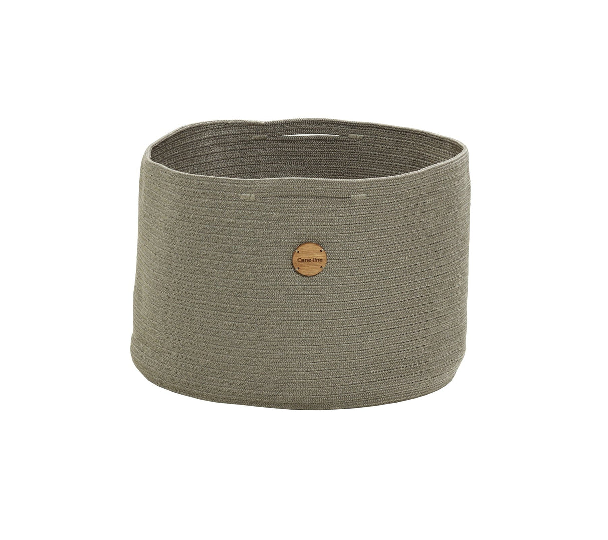 Cane-line Soft Rope Basket Panier Large rond Ø 50cm (5133) Taupe (Cordes Cane-line Soft Rope)