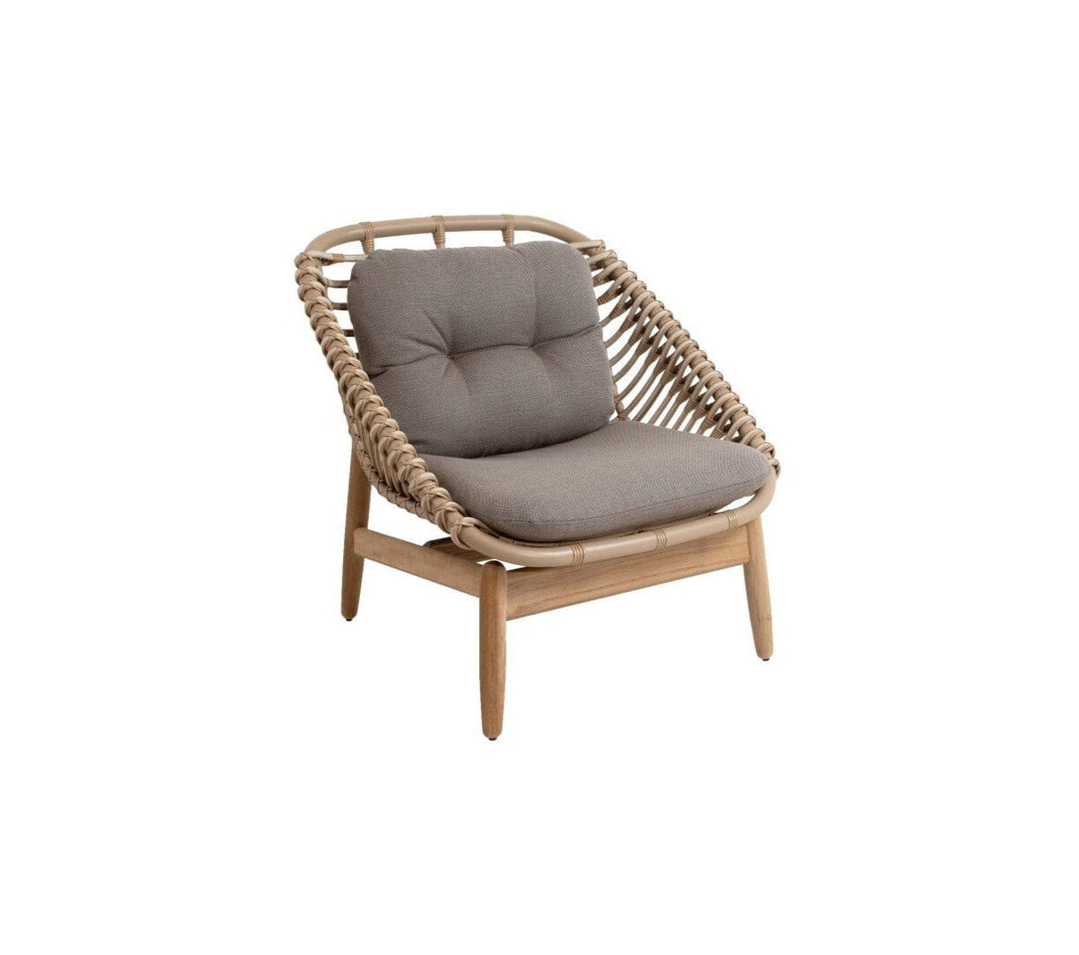 Cane-line Strington Fauteuil Club Lounge (54020) Weave Natural + AirTouch Taupe