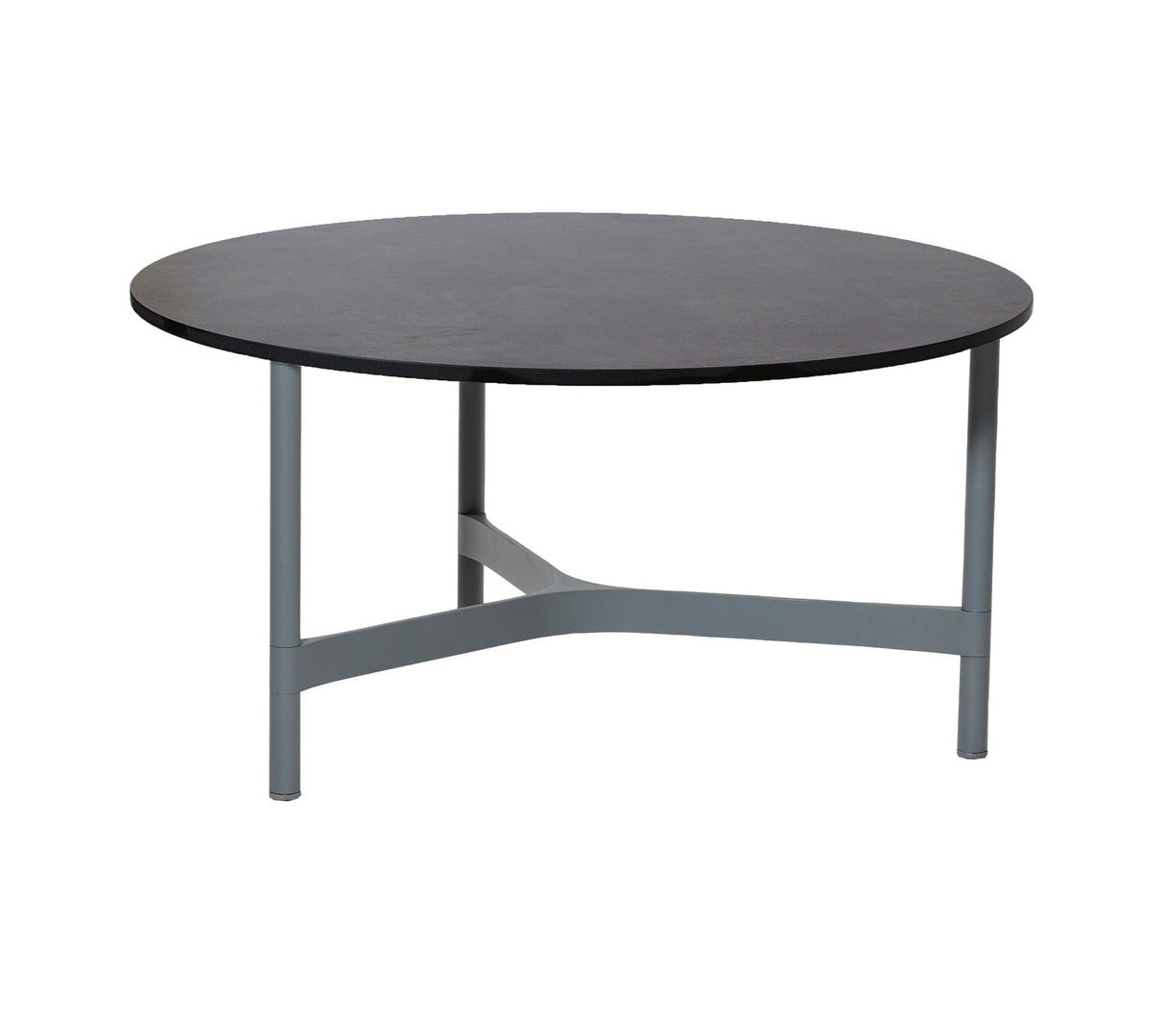 Cane-line Twist Coffee Piètement pour Table basse Large Ø 90cm H:44cm, plateau en sus (5012)