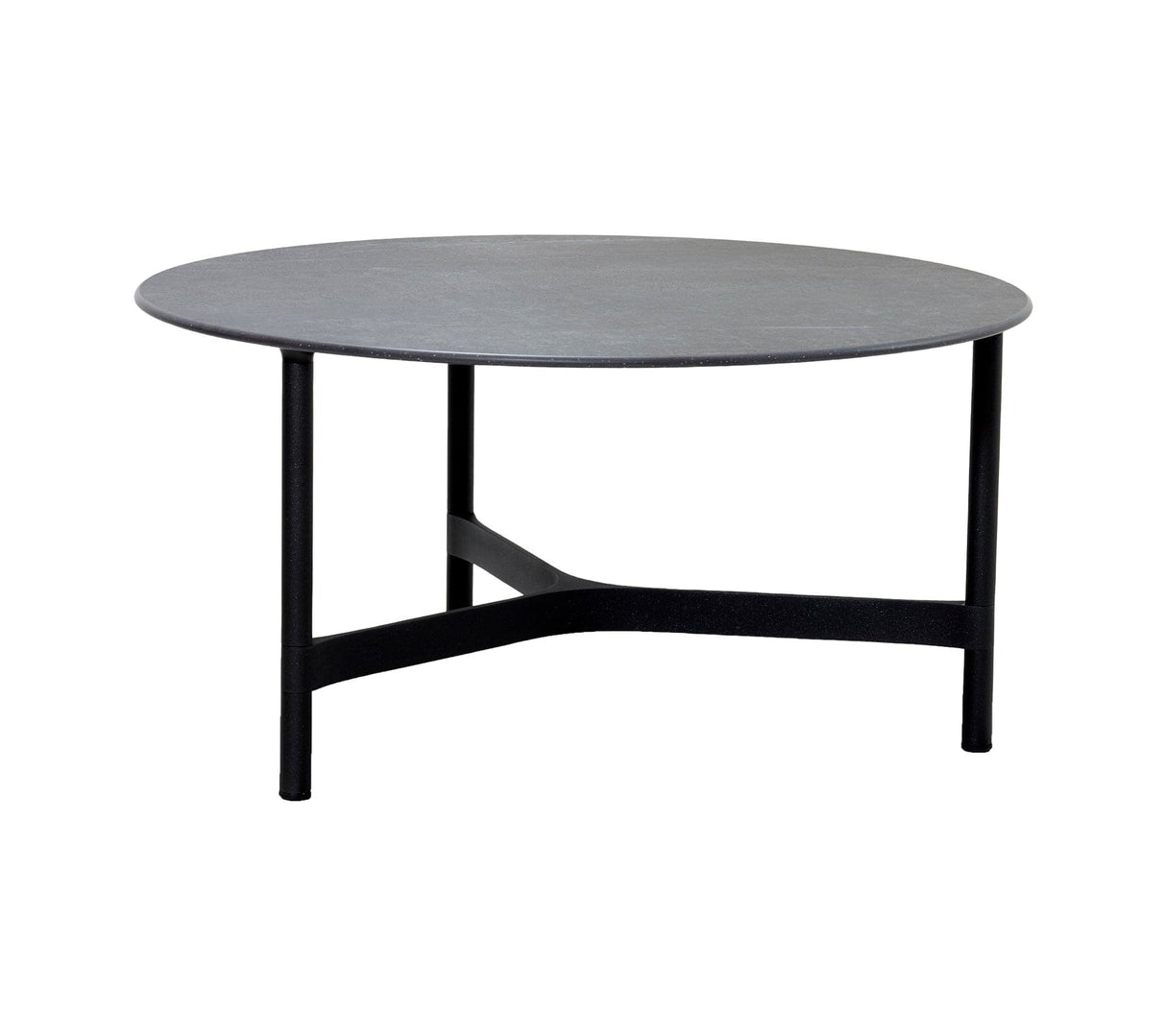 Cane-line Twist Coffee Piètement pour Table basse Large Ø 90cm H:44cm, plateau en sus (5012)