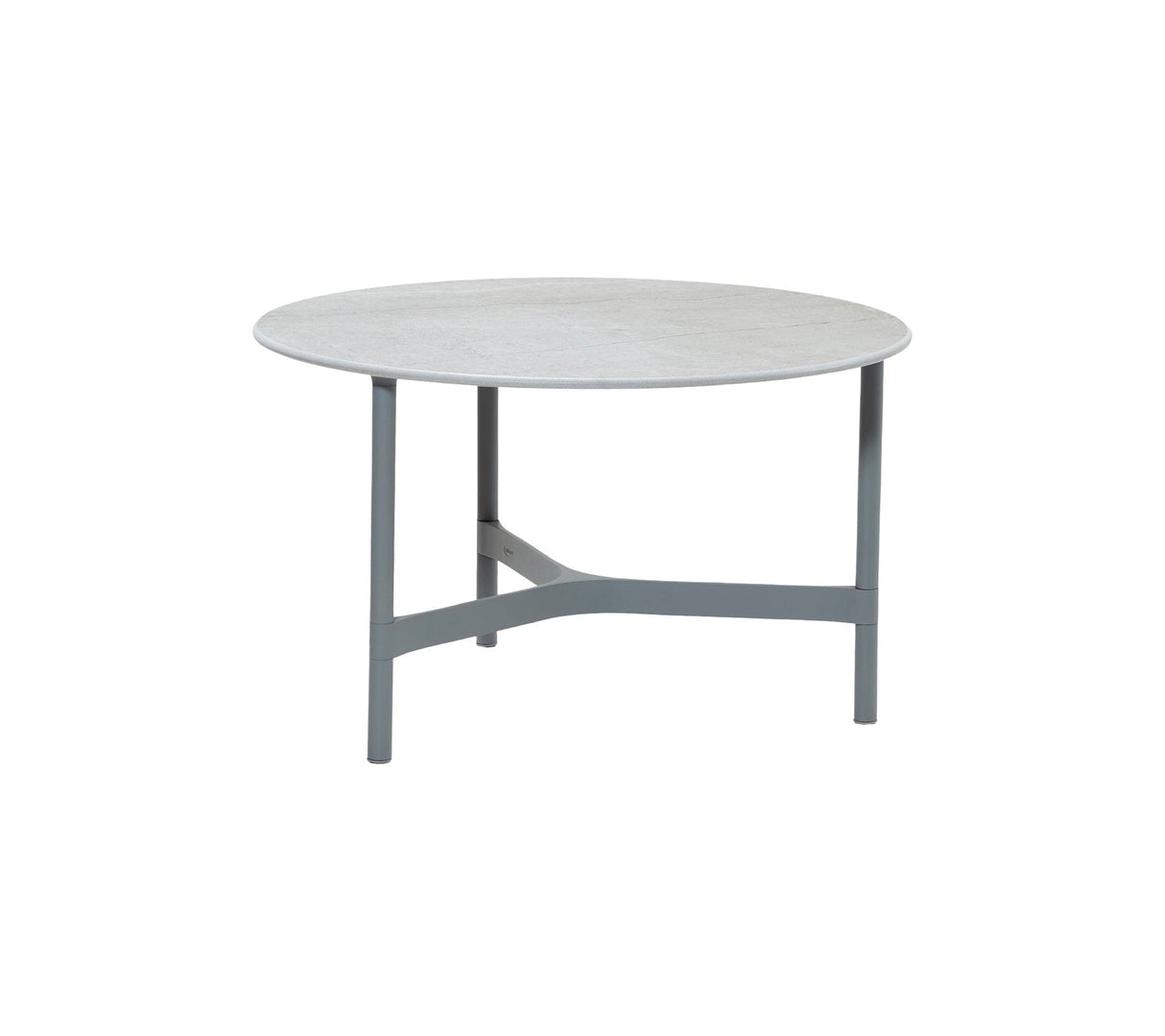 Cane-line Twist Coffee Piètement pour Table basse medium Ø 70cm H:41cm, plateau en sus (5011)