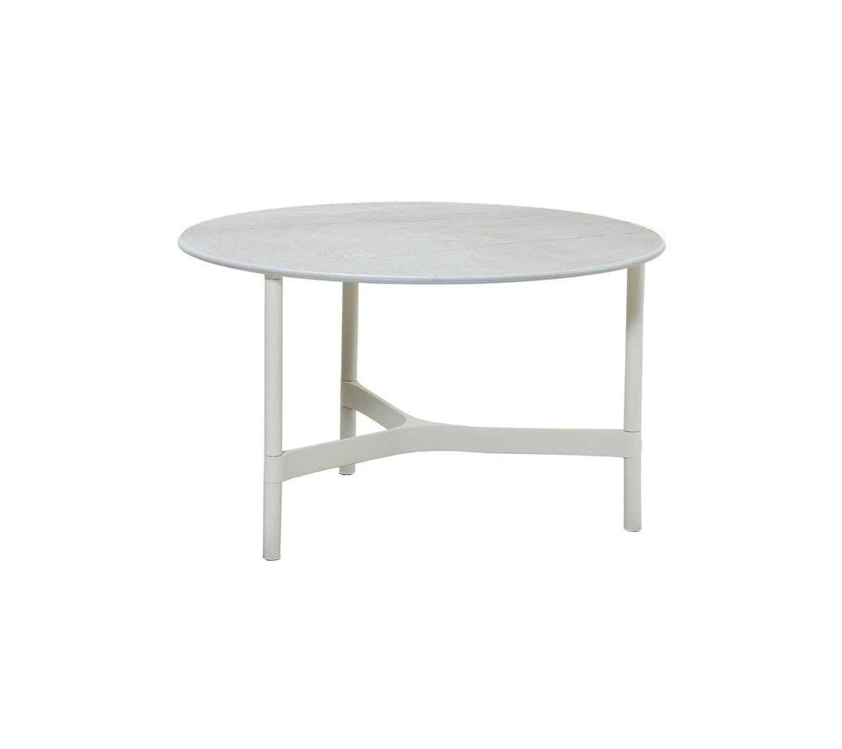 Cane-line Twist Coffee Piètement pour Table basse medium Ø 70cm H:41cm, plateau en sus (5011)