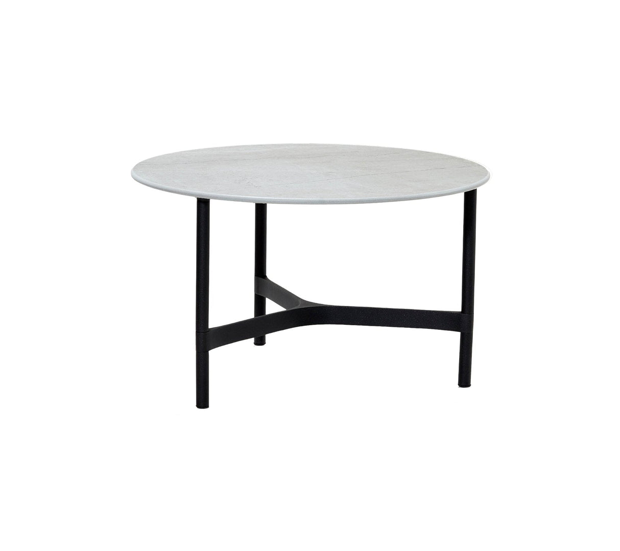Cane-line Twist Coffee Piètement pour Table basse medium Ø 70cm H:41cm, plateau en sus (5011)