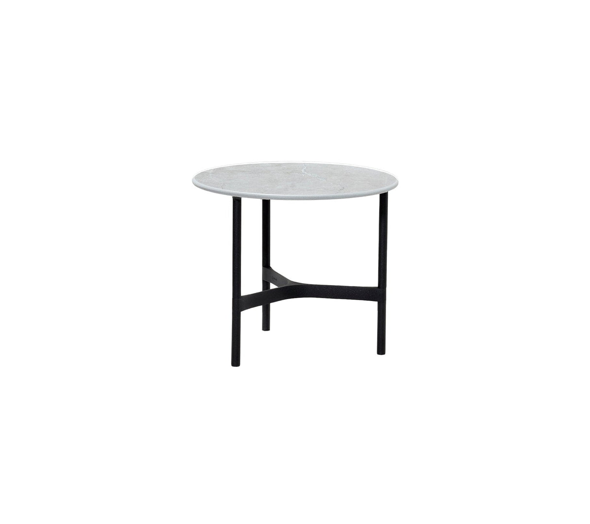 Cane-line Twist Coffee Piètement pour Table basse Small Ø 45cm H:37cm, plateau en sus (5010)