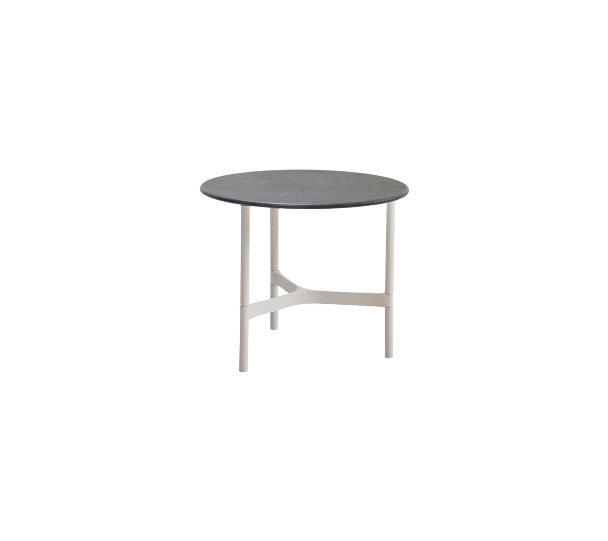 Cane-line Twist Coffee Piètement pour Table basse Small Ø 45cm H:37cm, plateau en sus (5010)