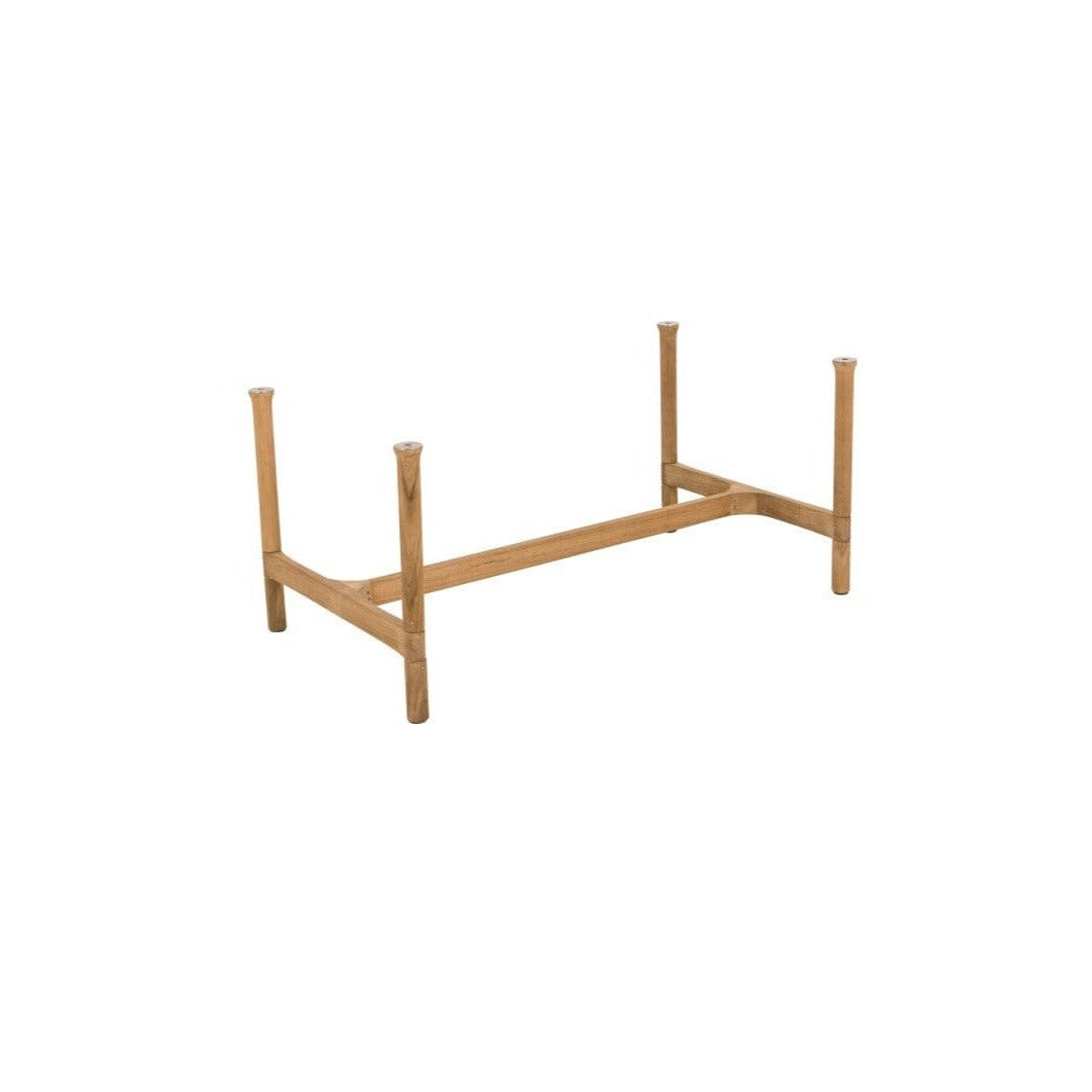 Cane-line Twist Coffee Piètement teak pour Table basse 93x53cm, plateau en sus (5017T) Teak