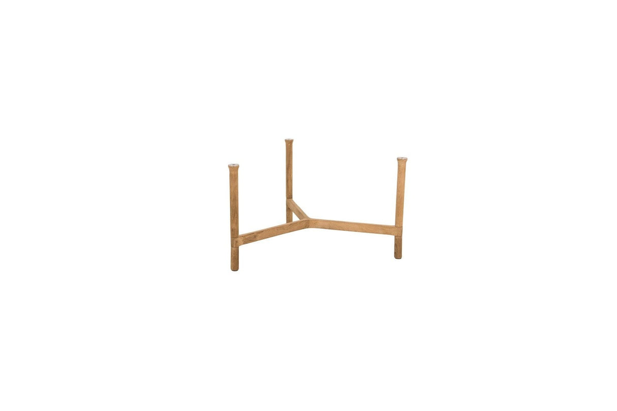 Cane-line Twist Coffee Piètement teak pour Table basse Ø 90cm H:44cm, plateau en sus (5012T) Teak