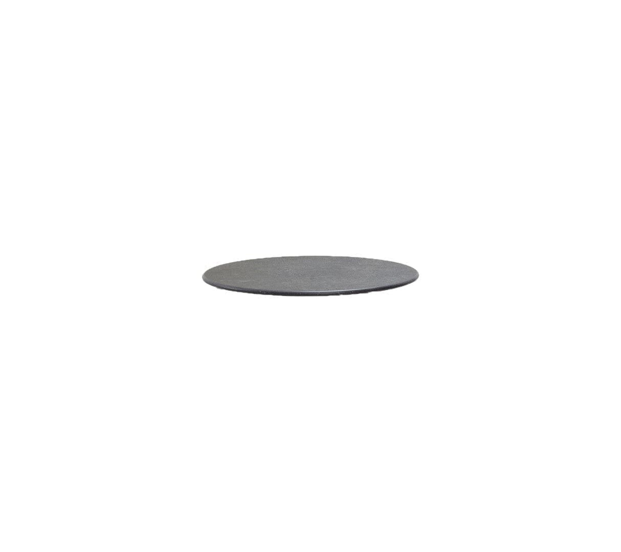 Cane-line Twist Plateau de Table Céramique rond Ø 45cm Fossil Black (céramique)