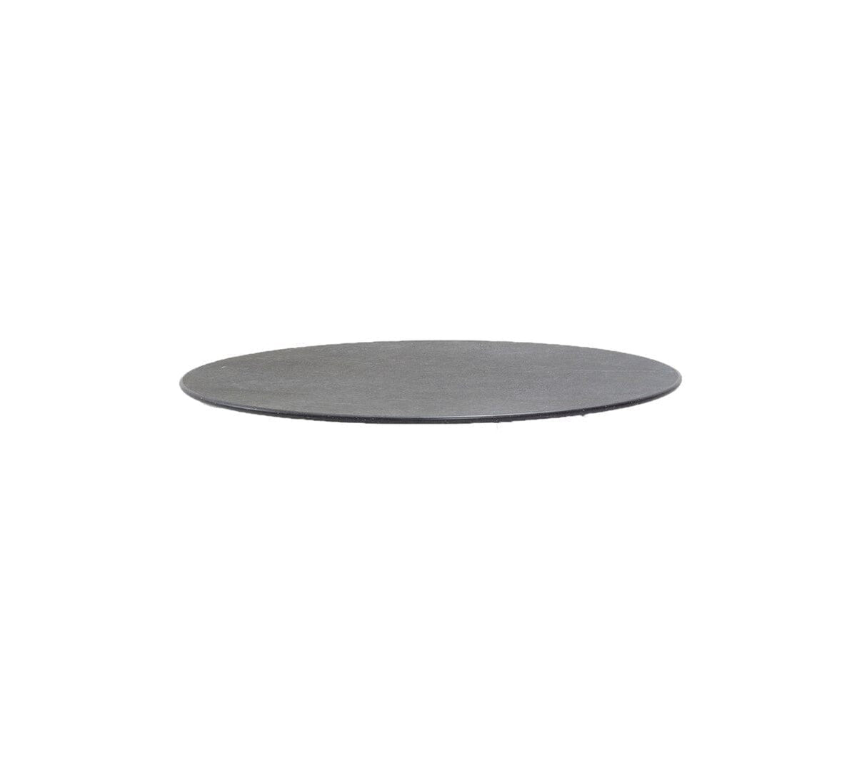 Cane-line Twist Plateau de Table Céramique rond Ø70cm Fossil Black (céramique)