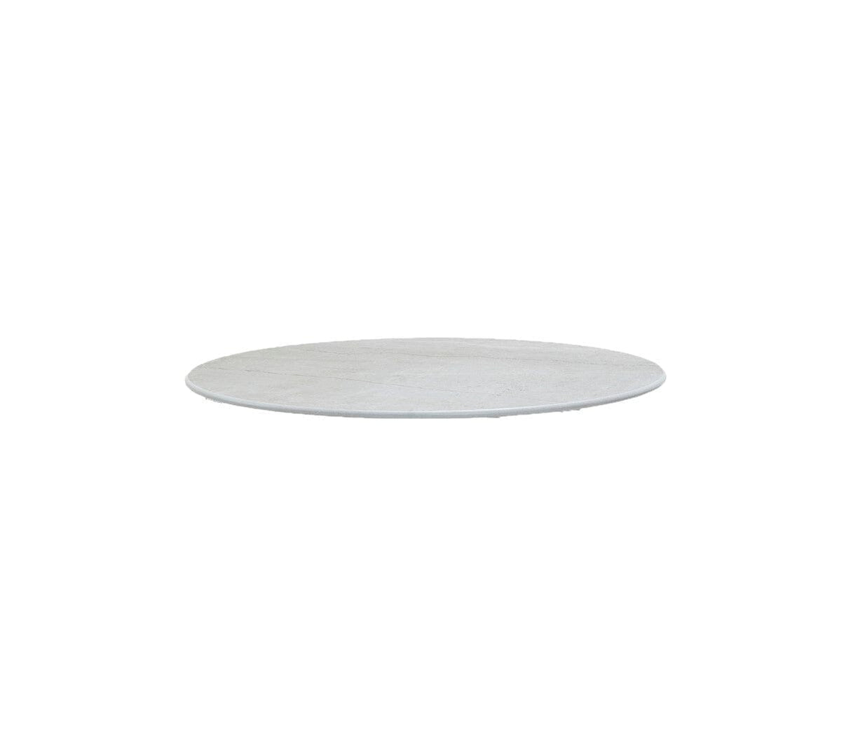 Cane-line Twist Plateau de Table Céramique rond Ø70cm Fossil grey (céramique)