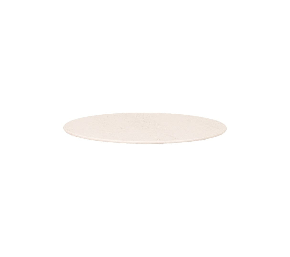Cane-line Twist Plateau de Table Céramique rond Ø70cm Travertine Look (céramique)