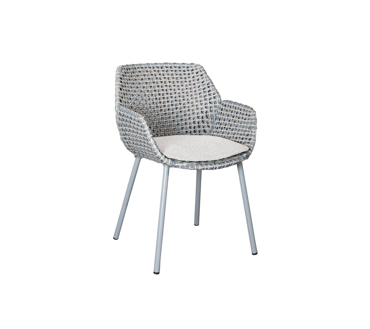 Cane-line Vibe Fauteuil repas (5406), coussin en sus