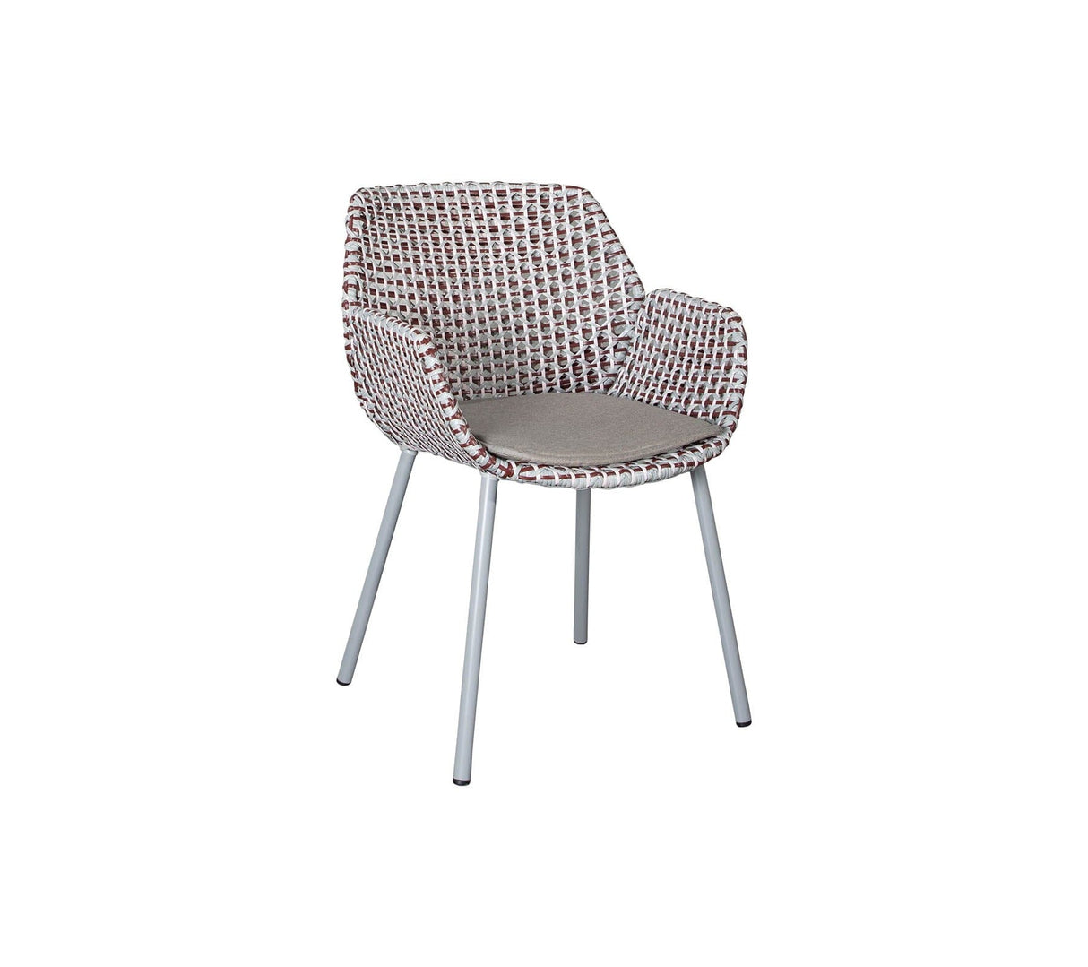 Cane-line Vibe Fauteuil repas (5406), coussin en sus