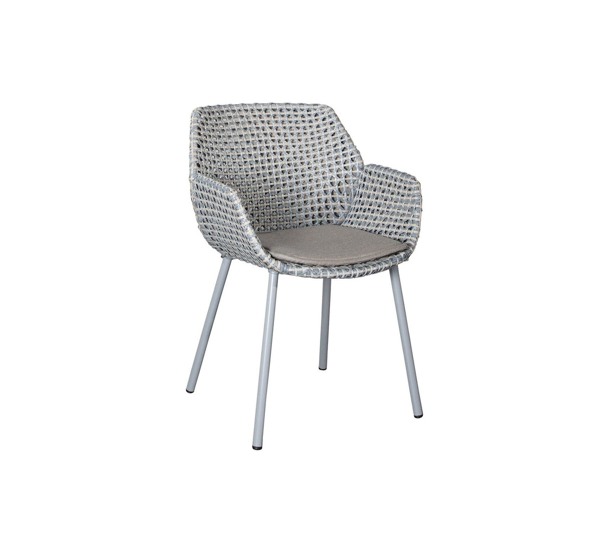 Cane-line Vibe Fauteuil repas (5406), coussin en sus