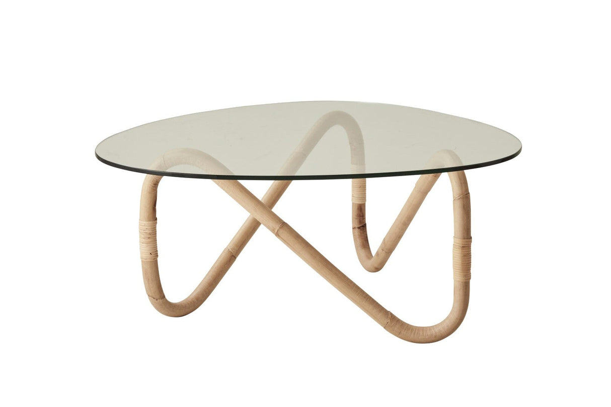 Cane-line Wave Piètement pour table basse 74x65cm (57042U), plateau en sus Natural