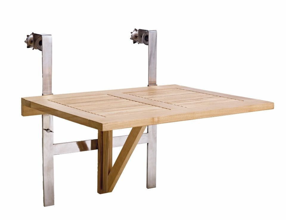 Cinas Balcony Table 65x51cm Teck