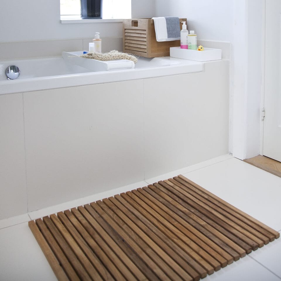 Cinas Bath Tapis Teck 60x40cm