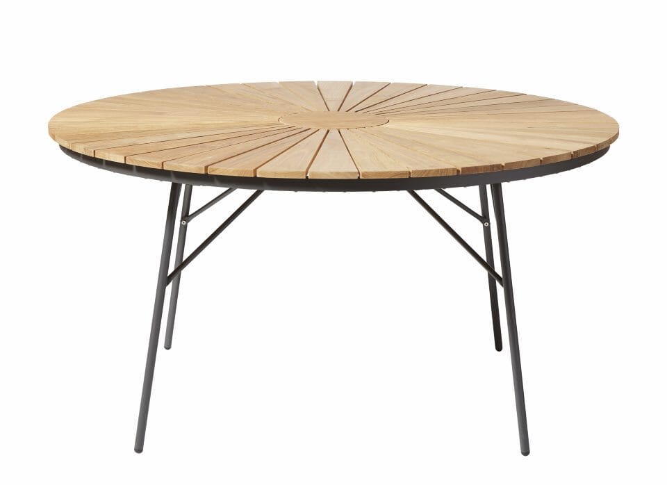 Cinas Ellen Table repas Ø130cm Black