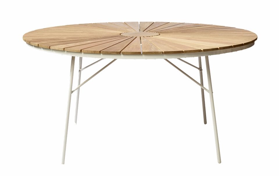 Cinas Ellen Table repas Ø150cm White