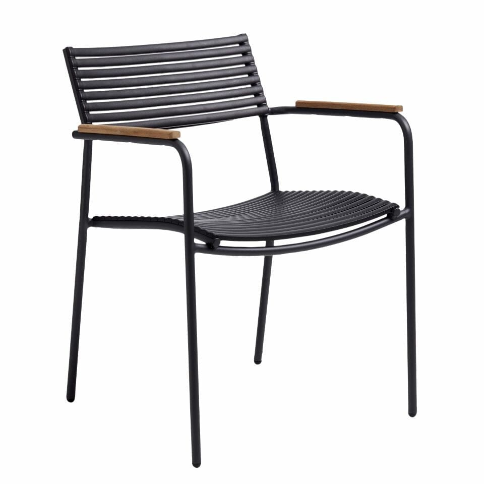 Cinas Mood Air Fauteuil repas Anthracite-noir