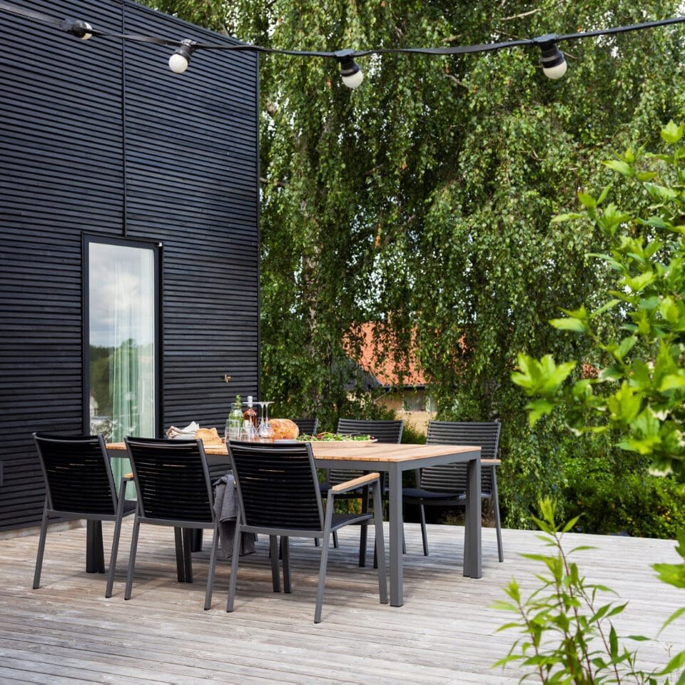 Cinas Mood Extreme Table repas 208x100cm Pieds carrés