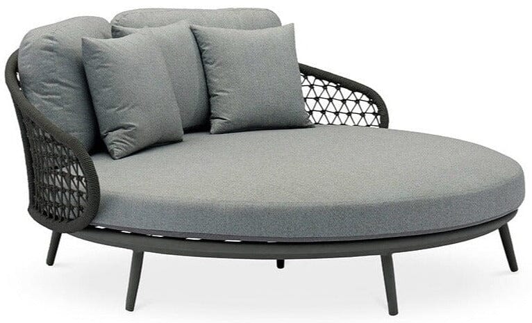 Couture Jardin Cuddle Daybed XL, Coussins laminés inclus Anthracite