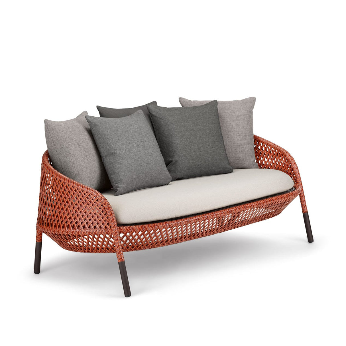 Dedon Ahnda 2-seater / Canapé 2 places, coussins en sus Elemental 105