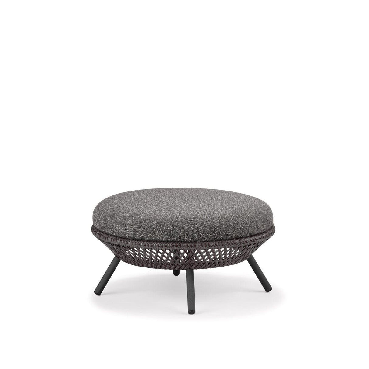 Dedon Ahnda Footstool / Tabouret / Repose-pieds, Coussin en sus Graphite 108